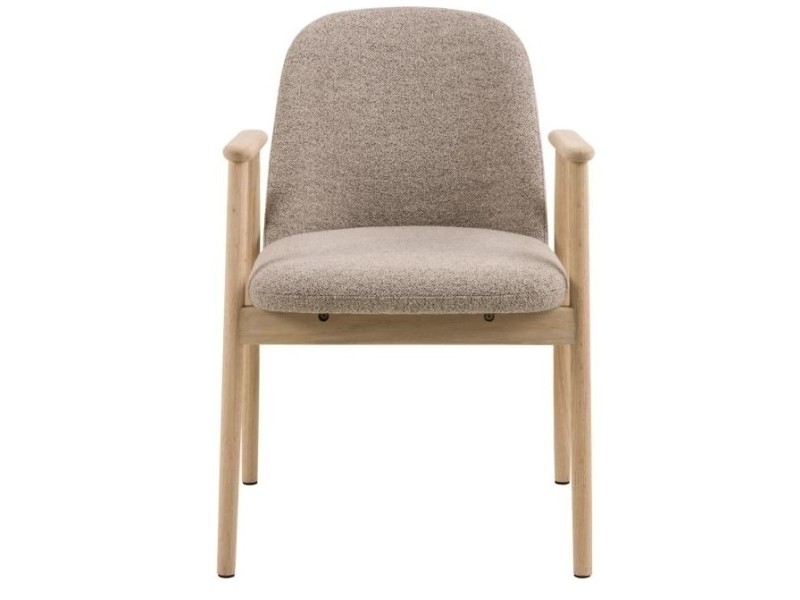 Krzesło Leo beżowe/ dąb Monza 60 - ACTONA